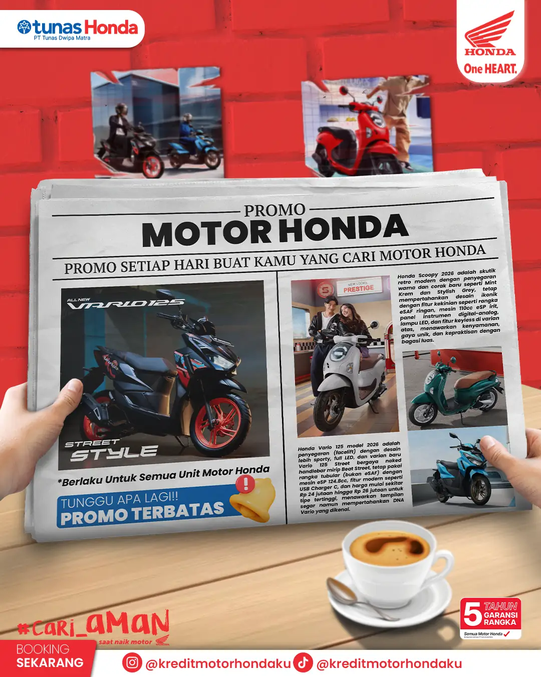 Promo Motor Honda 2026
